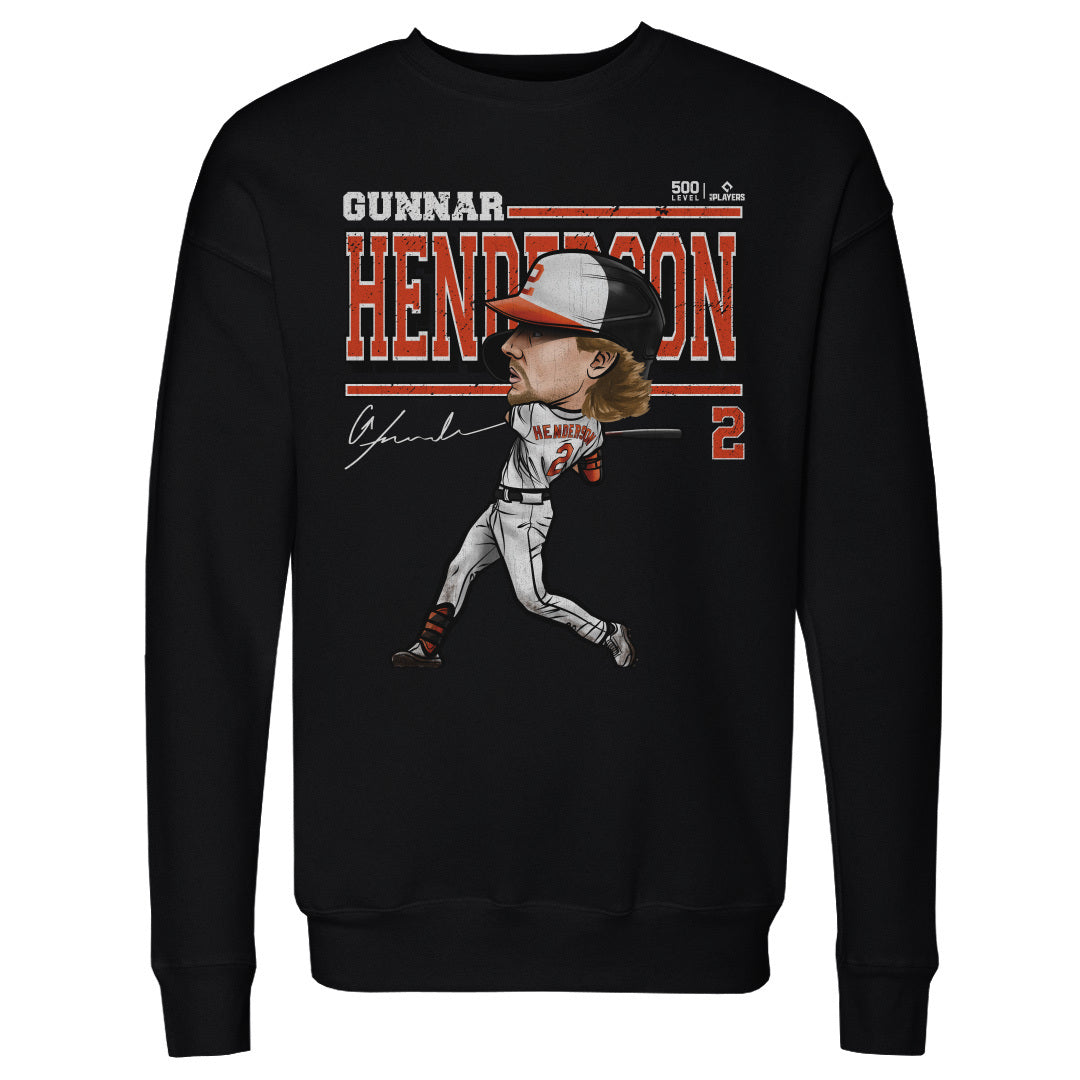 Gunnar Henderson Men's Crewneck Sweatshirt | 500 LEVEL