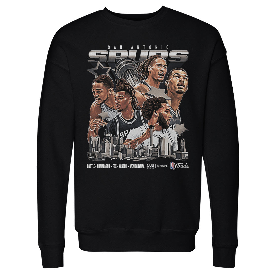 San Antonio Spurs Men's Crewneck Sweatshirt | 500 LEVEL