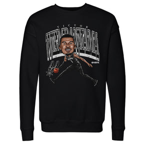 Victor Wembanyama Men's Crewneck Sweatshirt | 500 LEVEL