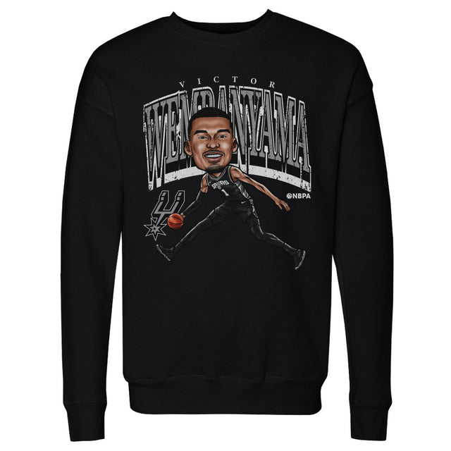 Victor Wembanyama Men's Crewneck Sweatshirt | 500 LEVEL