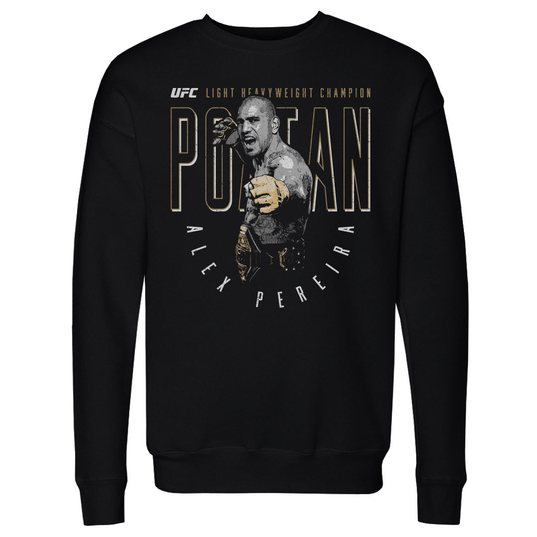Alex Pereira Men's Crewneck Sweatshirt | 500 LEVEL