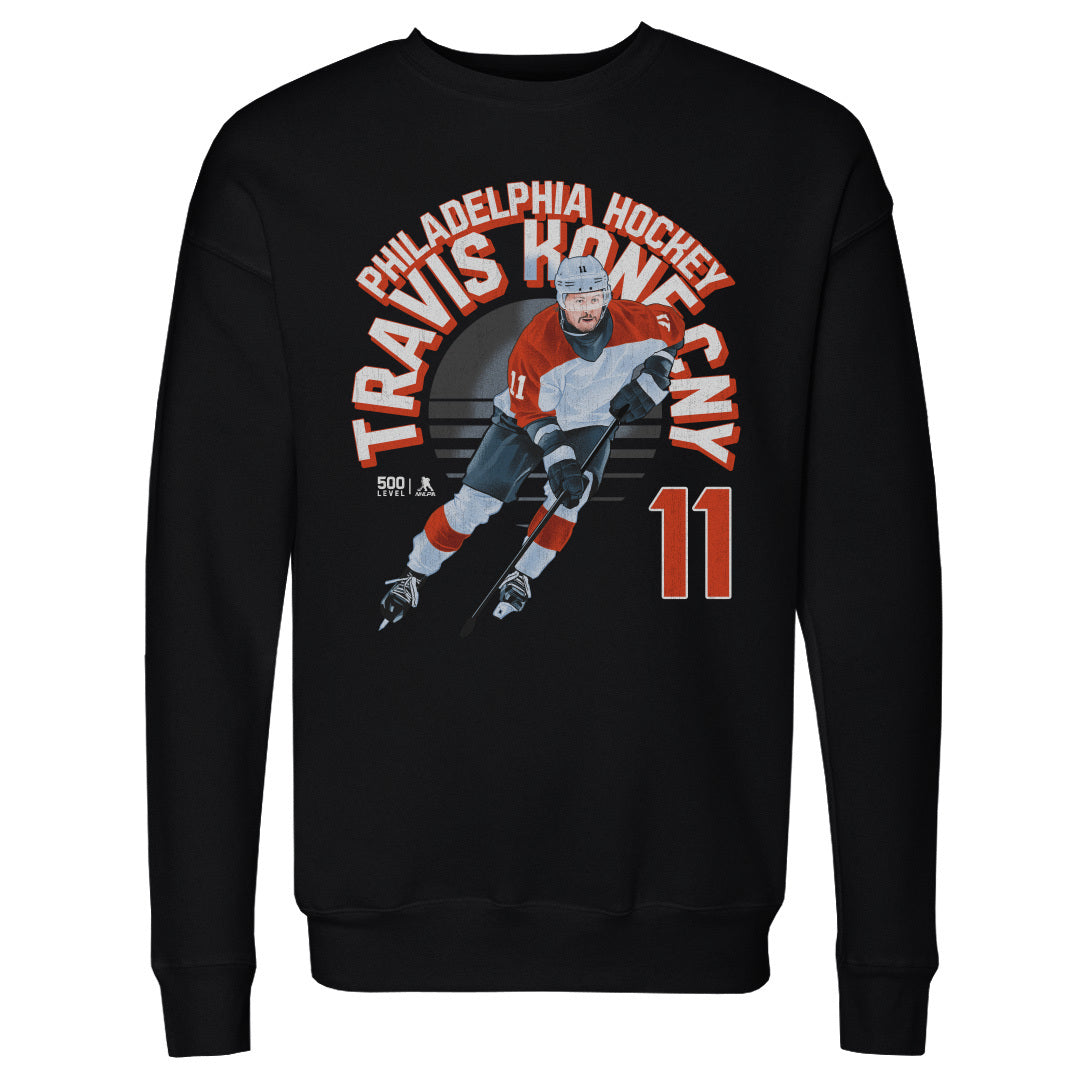 Travis Konecny Men's Crewneck Sweatshirt | 500 LEVEL