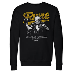 Brett Favre Men's Crewneck Sweatshirt | 500 LEVEL