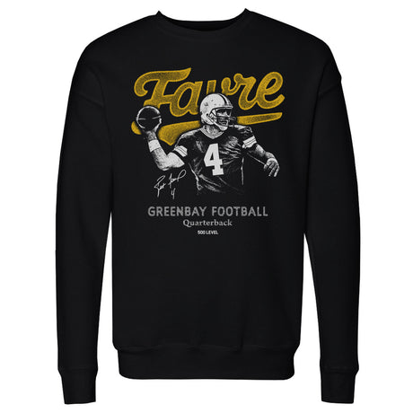 Brett Favre Men's Crewneck Sweatshirt | 500 LEVEL