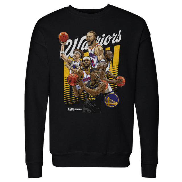 Golden State Warriors Men's Crewneck Sweatshirt | 500 LEVEL