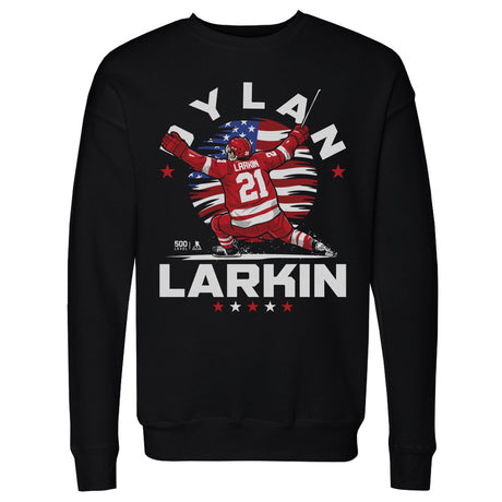 Dylan Larkin Men's Crewneck Sweatshirt | 500 LEVEL