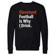Cleveland Football Men's Crewneck Sweatshirt | 500 LEVEL