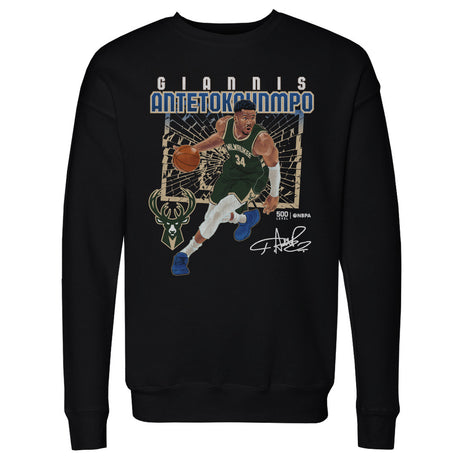 Giannis Antetokounmpo Men's Crewneck Sweatshirt | 500 LEVEL