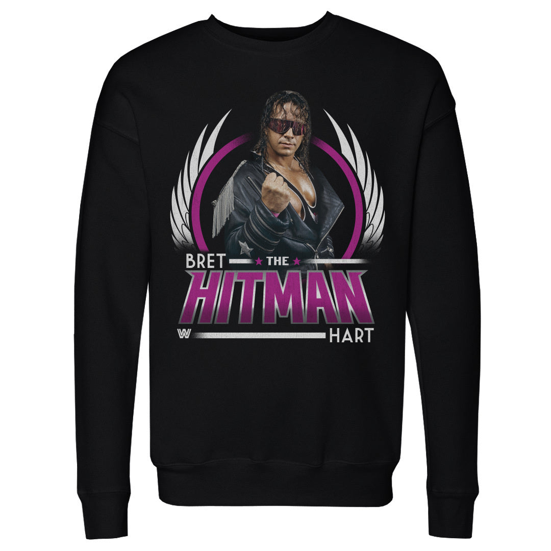 Bret Hart Men's Crewneck Sweatshirt | 500 LEVEL