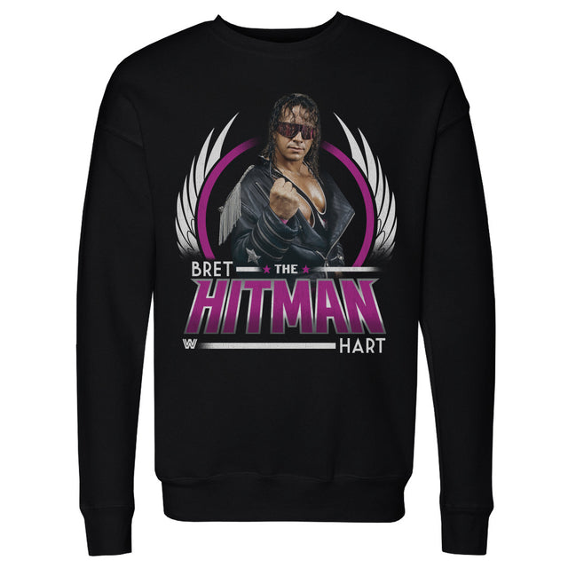 Bret Hart Men's Crewneck Sweatshirt | 500 LEVEL