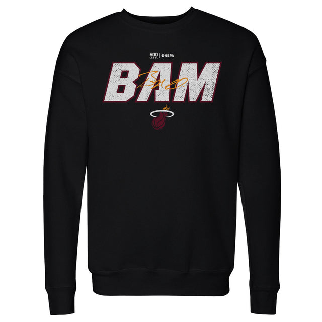 Bam Adebayo Men's Crewneck Sweatshirt | 500 LEVEL