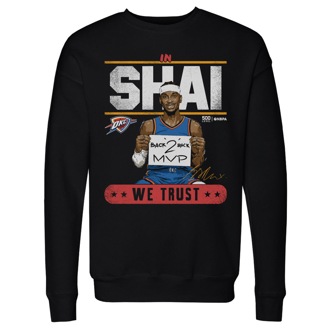 Shai Gilgeous-Alexander Men's Crewneck Sweatshirt | 500 LEVEL