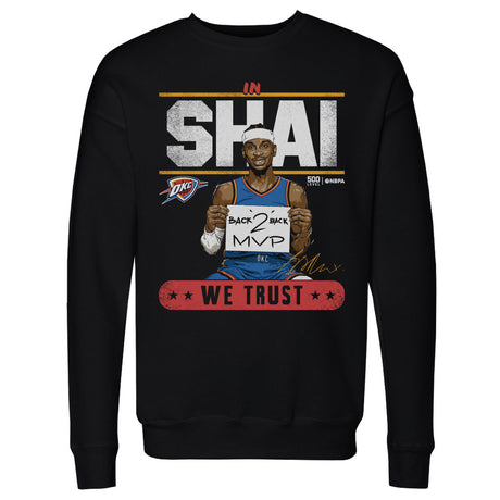 Shai Gilgeous-Alexander Men's Crewneck Sweatshirt | 500 LEVEL