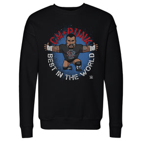 CM Punk Men's Crewneck Sweatshirt | 500 LEVEL