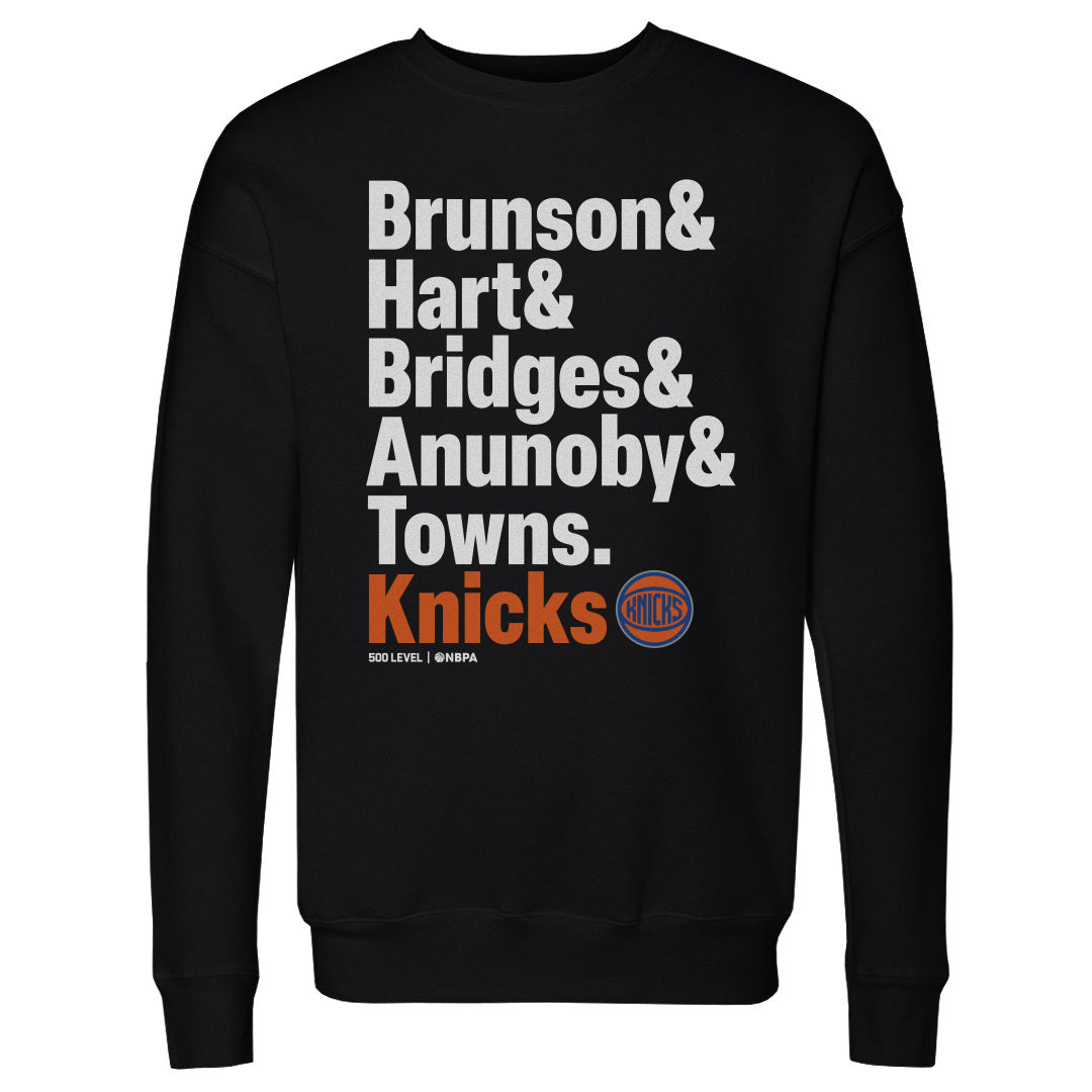 New York Knicks Men's Crewneck Sweatshirt | 500 LEVEL