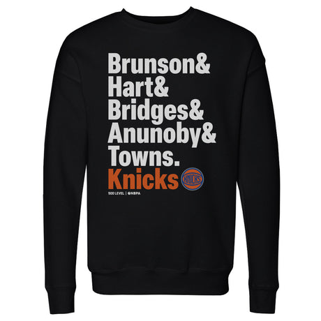 New York Knicks Men's Crewneck Sweatshirt | 500 LEVEL