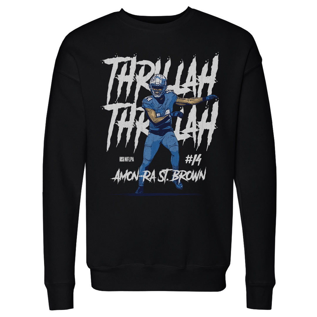 Amon-Ra St. Brown Men's Crewneck Sweatshirt | 500 LEVEL