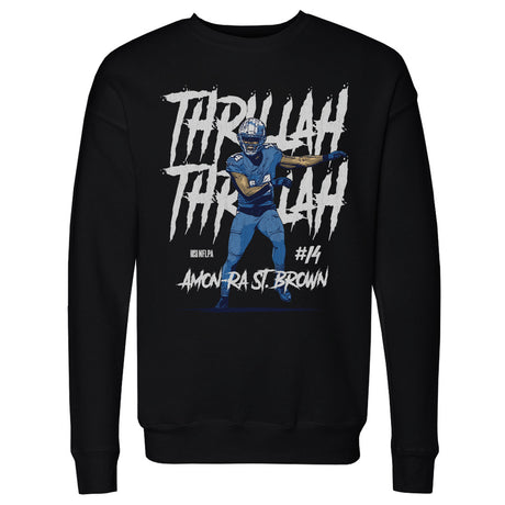 Amon-Ra St. Brown Men's Crewneck Sweatshirt | 500 LEVEL