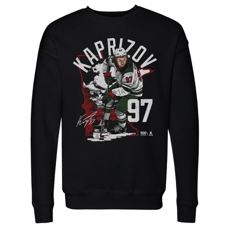 Kirill Kaprizov Men's Crewneck Sweatshirt | 500 LEVEL