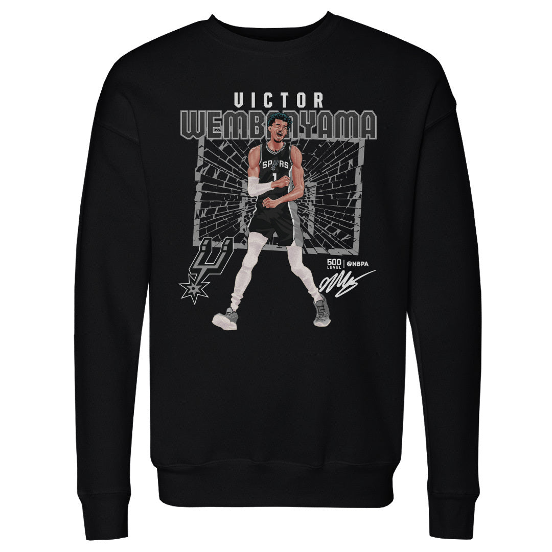 Victor Wembanyama Men's Crewneck Sweatshirt | 500 LEVEL