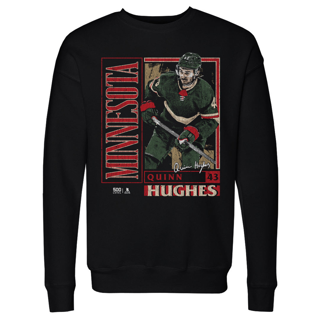Quinn Hughes Men's Crewneck Sweatshirt | 500 LEVEL