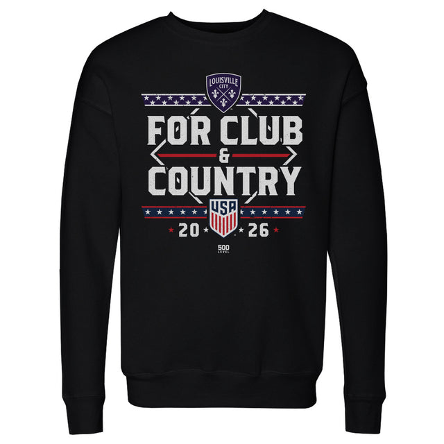 Louisville City FC Men's Crewneck Sweatshirt | 500 LEVEL