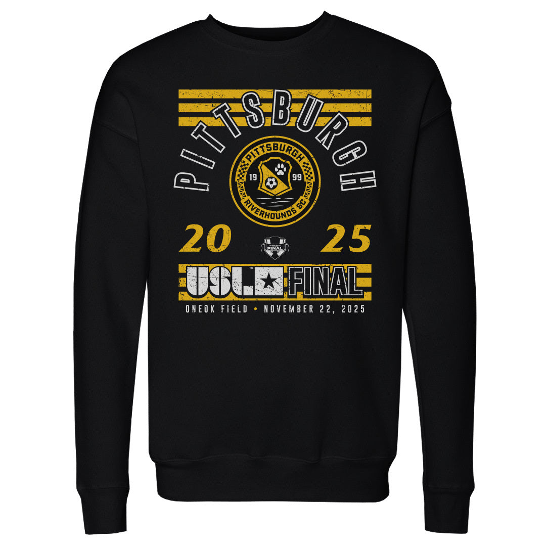 Pittsburgh Riverhounds SC Men's Crewneck Sweatshirt | 500 LEVEL