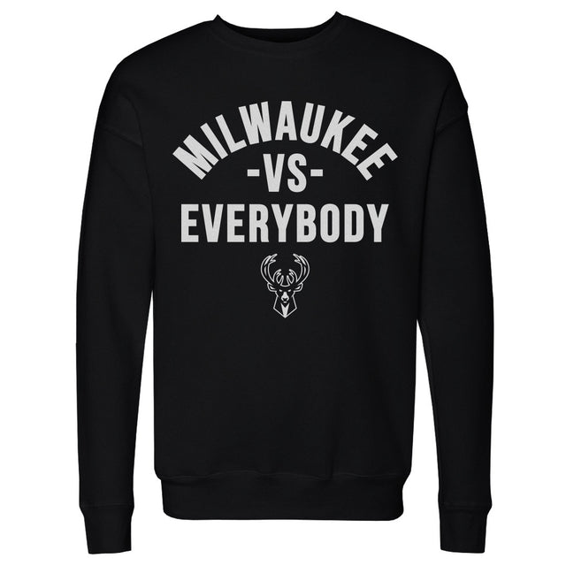 Milwaukee Bucks Men's Crewneck Sweatshirt | 500 LEVEL