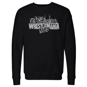 WrestleMania Men's Crewneck Sweatshirt | 500 LEVEL