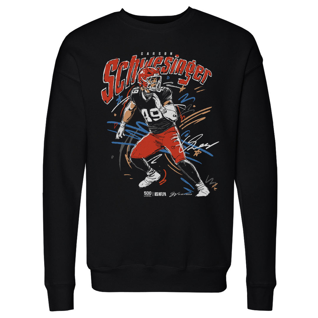 Carson Schwesinger Men's Crewneck Sweatshirt | 500 LEVEL