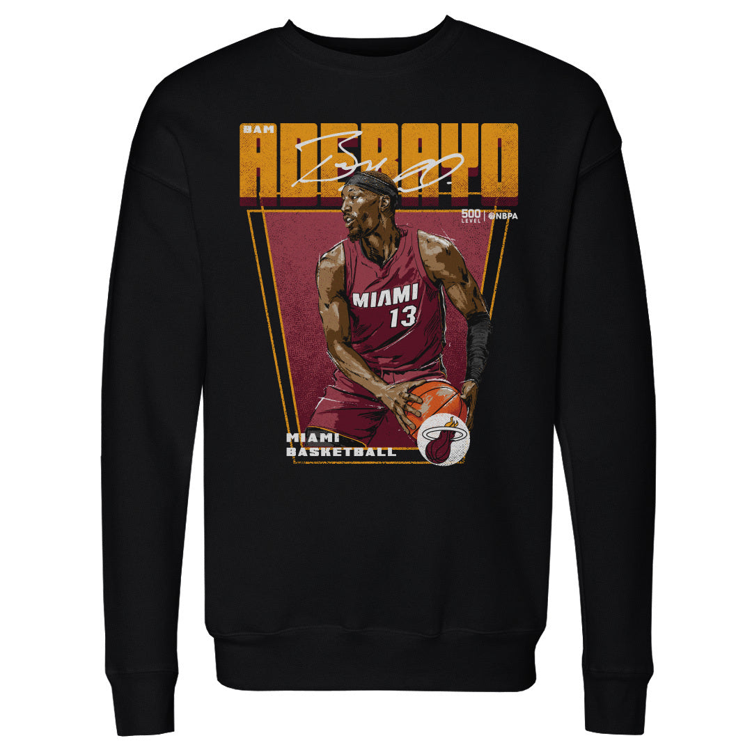 Bam Adebayo Men's Crewneck Sweatshirt | 500 LEVEL