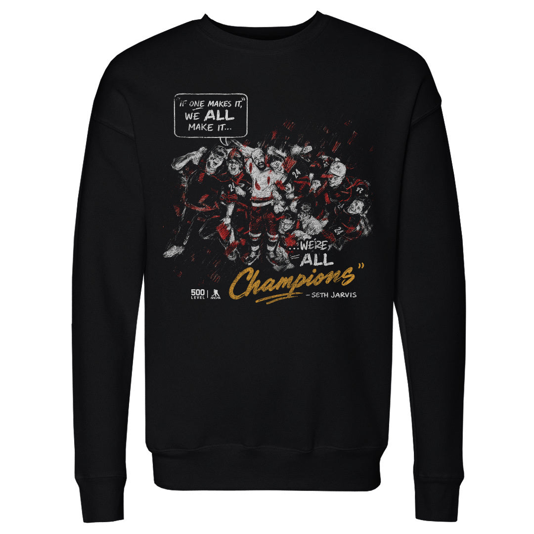 Seth Jarvis Men's Crewneck Sweatshirt | 500 LEVEL
