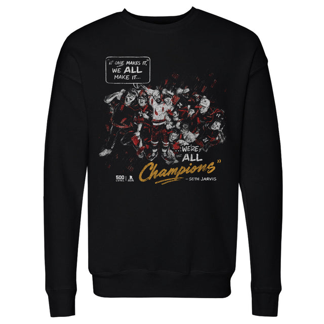 Seth Jarvis Men's Crewneck Sweatshirt | 500 LEVEL
