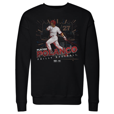 Placido Polanco Men's Crewneck Sweatshirt | 500 LEVEL