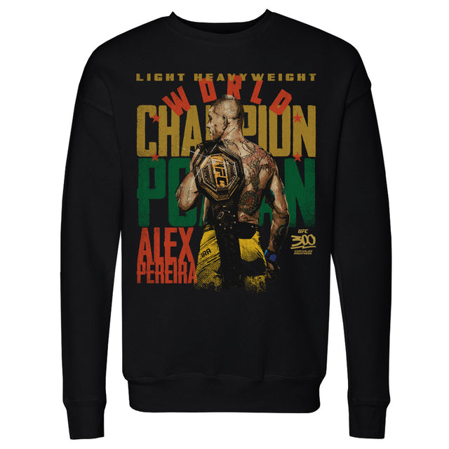 Alex Pereira Men's Crewneck Sweatshirt | 500 LEVEL