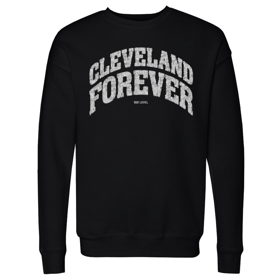 Cleveland Men's Crewneck Sweatshirt | 500 LEVEL