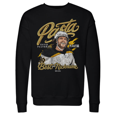 David Pastrnak Men's Crewneck Sweatshirt | 500 LEVEL