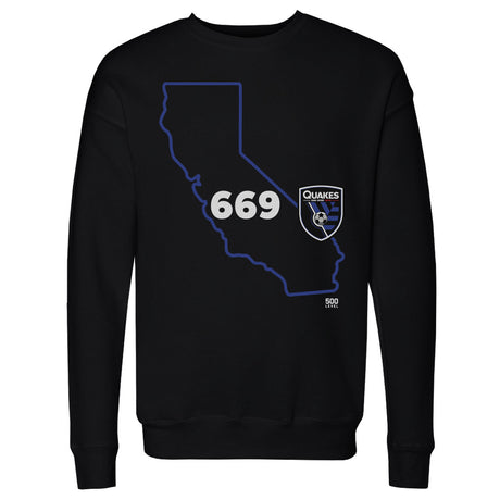 San Jose Earthquakes Men's Crewneck Sweatshirt | 500 LEVEL