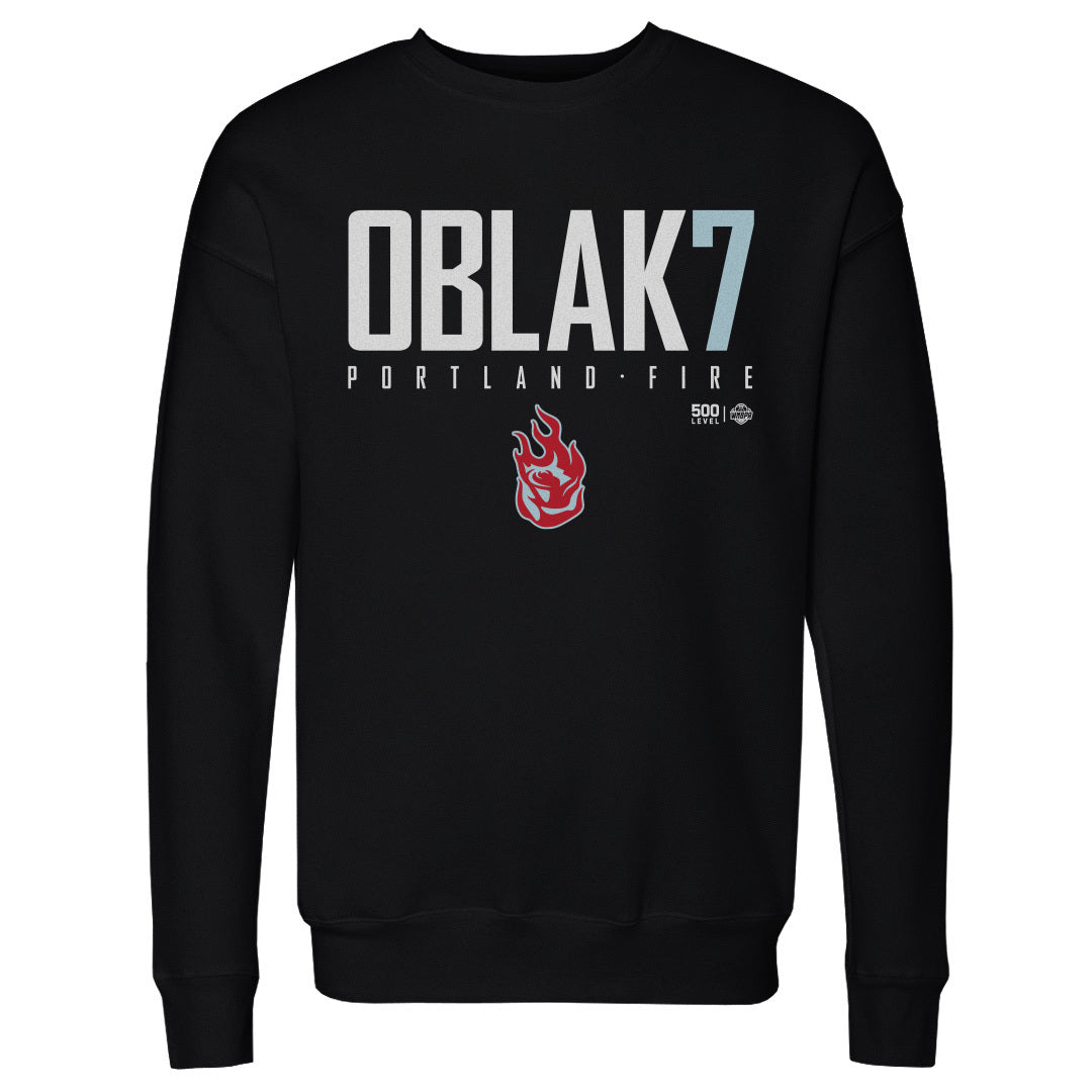 Teja Oblak Men's Crewneck Sweatshirt | 500 LEVEL