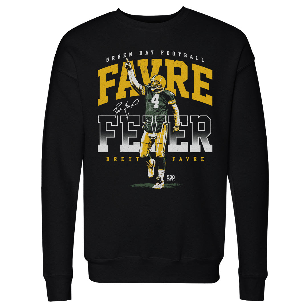 Brett Favre Men's Crewneck Sweatshirt | 500 LEVEL