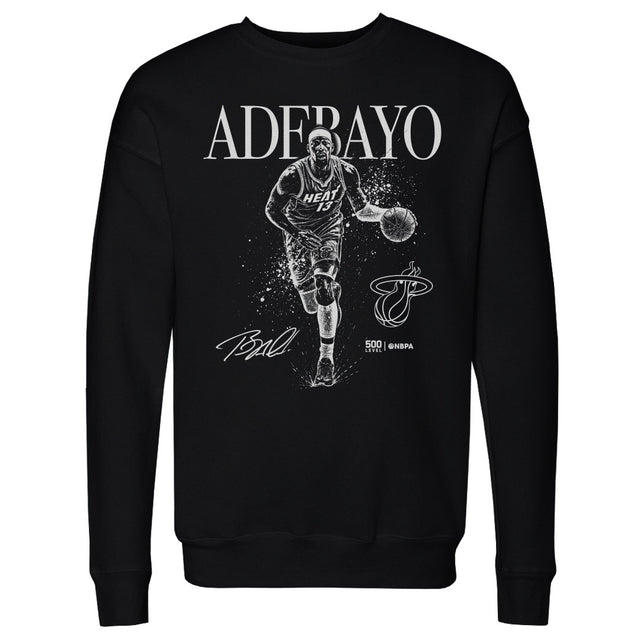 Bam Adebayo Men's Crewneck Sweatshirt | 500 LEVEL