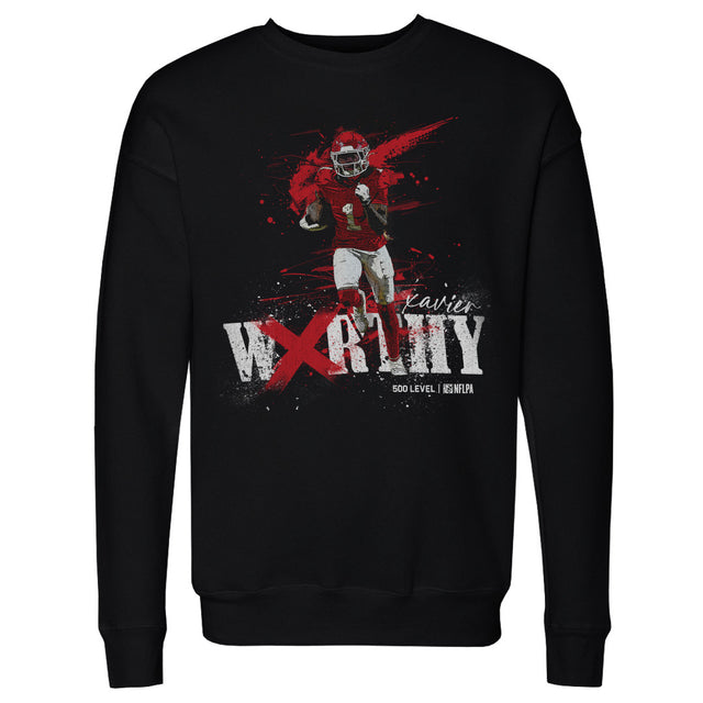 Xavier Worthy Men's Crewneck Sweatshirt | 500 LEVEL