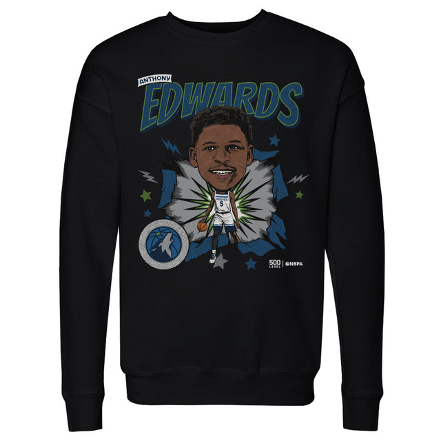Anthony Edwards Men's Crewneck Sweatshirt | 500 LEVEL