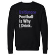 Baltimore Football Men's Crewneck Sweatshirt | 500 LEVEL