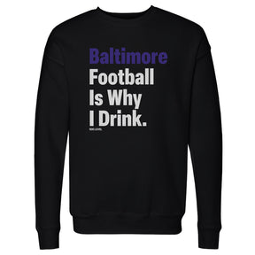 Baltimore Football Men's Crewneck Sweatshirt | 500 LEVEL