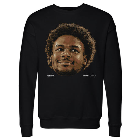 Bronny James Jr. Men's Crewneck Sweatshirt | 500 LEVEL