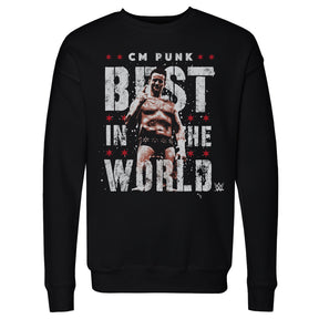 CM Punk Men's Crewneck Sweatshirt | 500 LEVEL