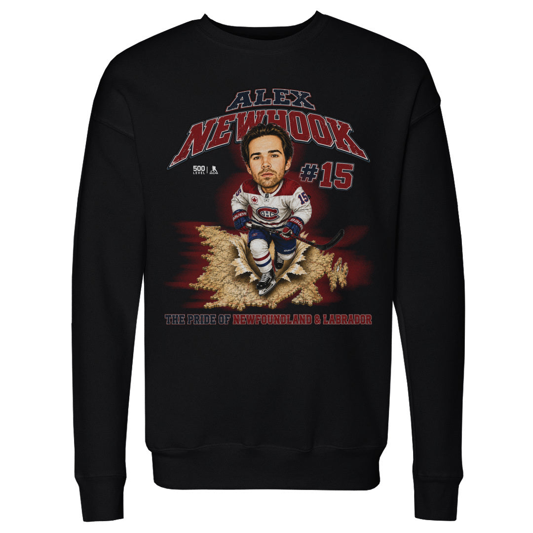 Alex Newhook Men's Crewneck Sweatshirt | 500 LEVEL