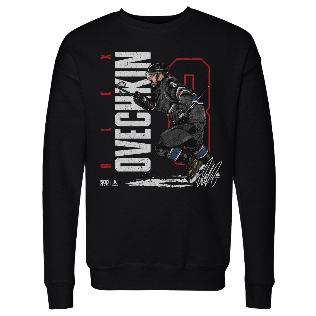 Alex Ovechkin Men's Crewneck Sweatshirt | 500 LEVEL