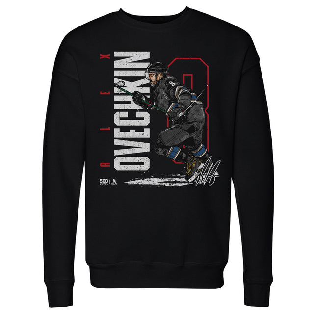 Alex Ovechkin Men's Crewneck Sweatshirt | 500 LEVEL